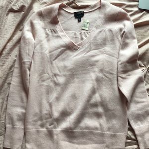 Pink cashmere sweater